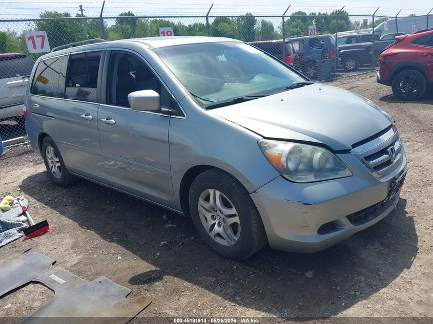 2005 HONDA ODYSSEY EX-L | 5FNRL38665B023266 | UPCARS