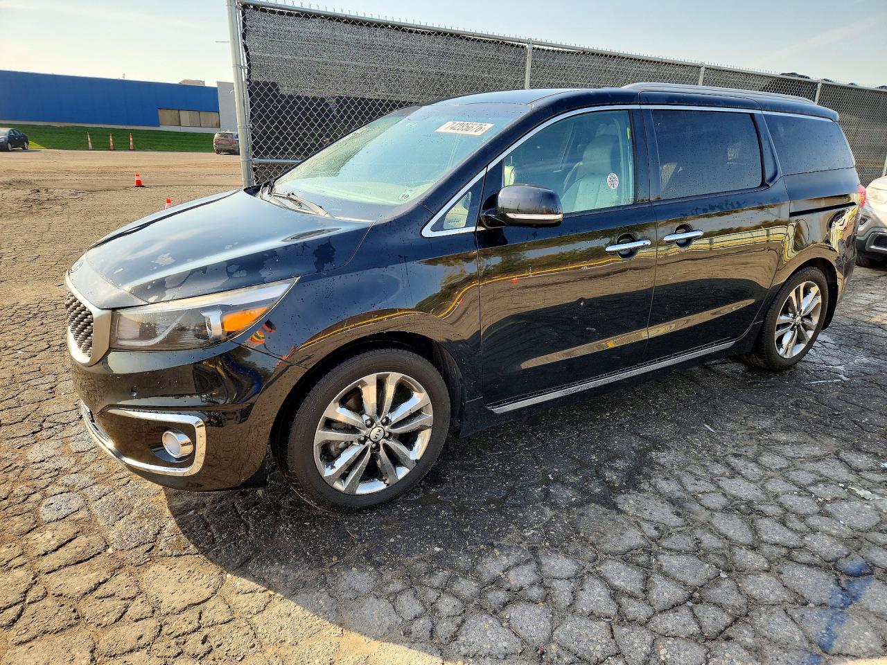 2016 KIA SEDONA SXL | KNDME5C19G6155657 | UPCARS