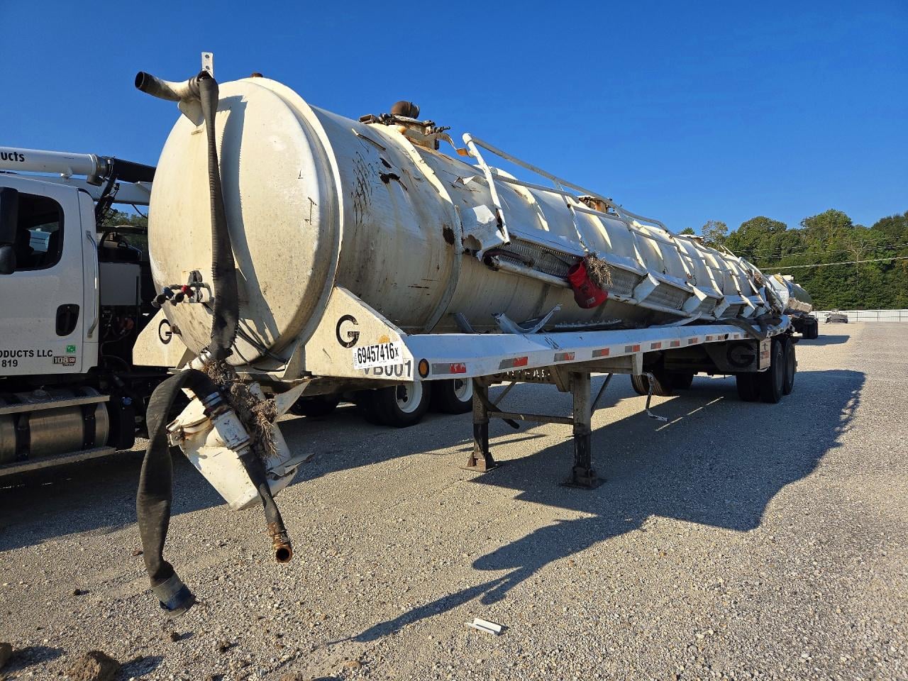2012 GALYEAN 130 BBL - VACUUM TRAILER | 1G9VT4020CH018449 | UPCARS