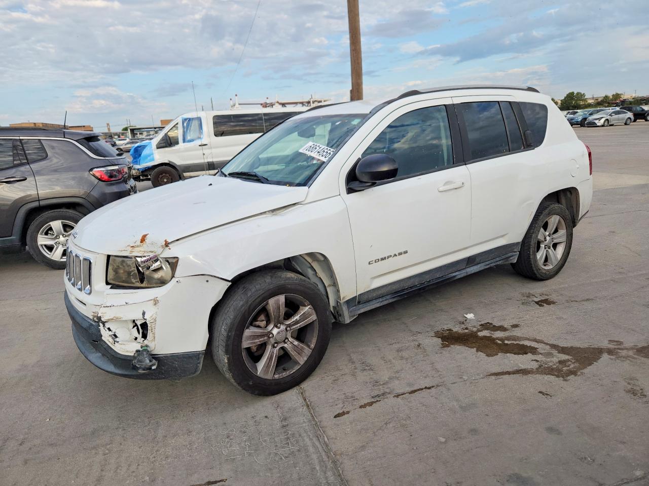 2016 JEEP COMPAS SPORT | 1C4NJCBA3GD615493 | UPCARS
