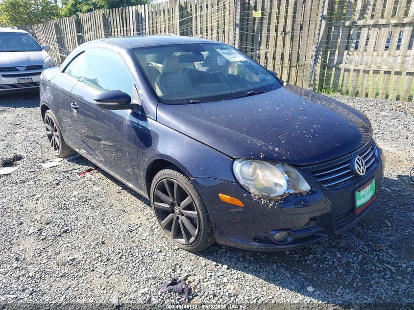 2010 VOLKSWAGEN EOS LUX | WVWFA7AHXAV016747 | UPCARS