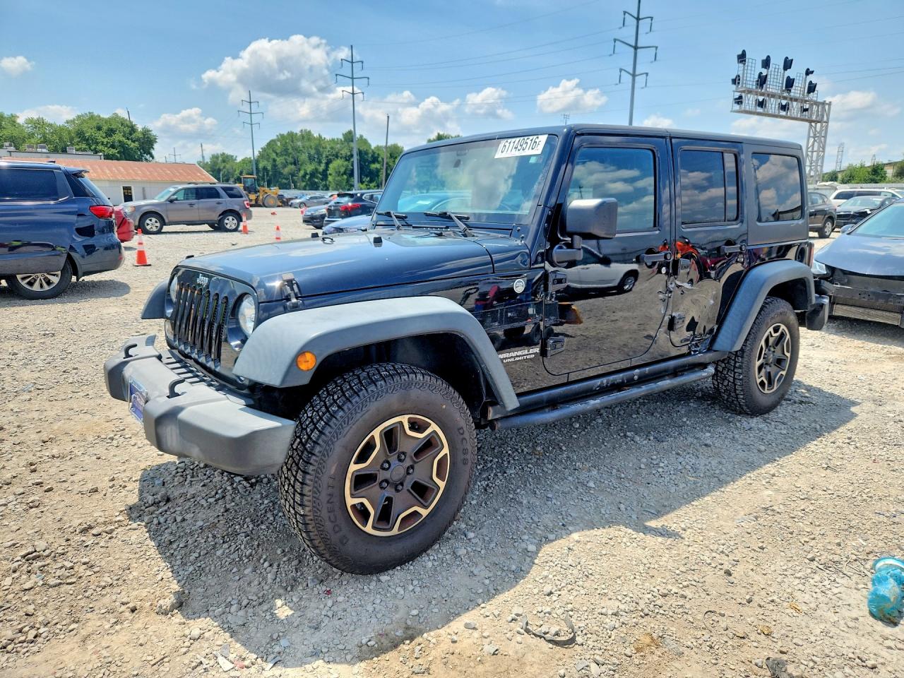 2015 JEEP WRANGLER SPORT | 1C4BJWDG1FL682801 | UPCARS
