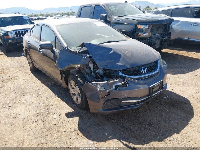 2014 HONDA CIVIC LX | 19XFB2F56EE275227 | UPCARS