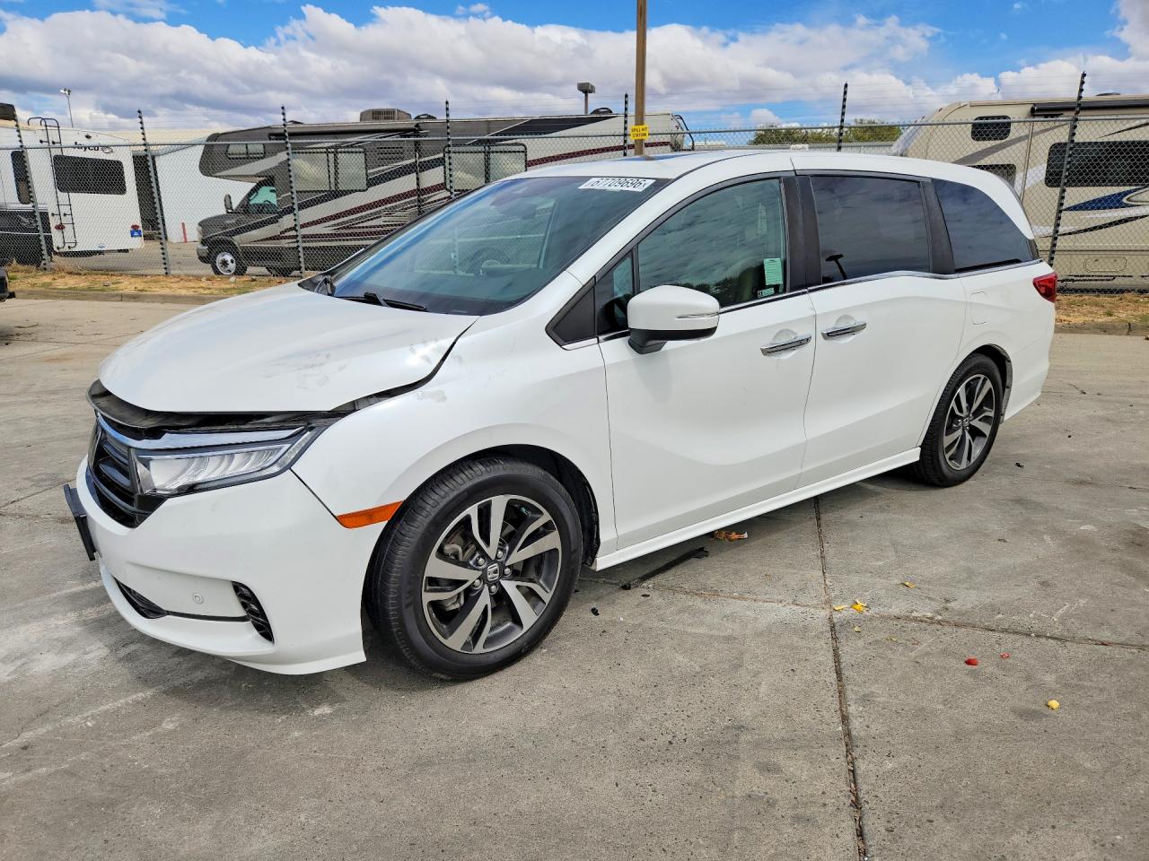 2022 HONDA ODYSSEY TOURING | 5FNRL6H87NB020170 | UPCARS