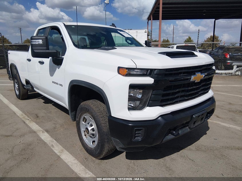 2024 CHEVROLET SILVERADO 2500HD 4WD  LONG BED WORK TRUCK | 1GC5YLE76RF289949 | UPCARS