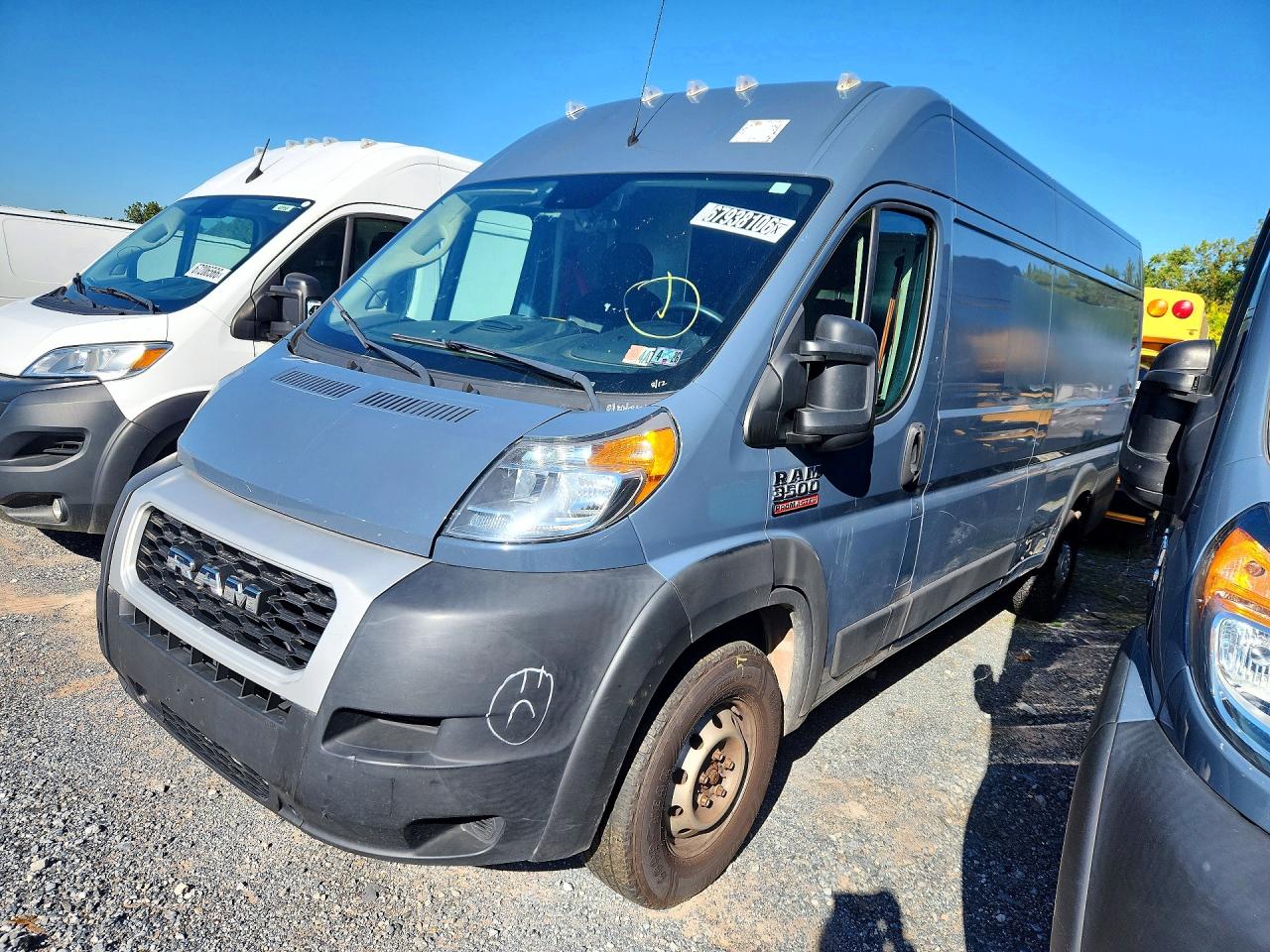2021 RAM PROMASTER DELIVERY VAN | 3C6MRVJG6ME544488 | UPCARS