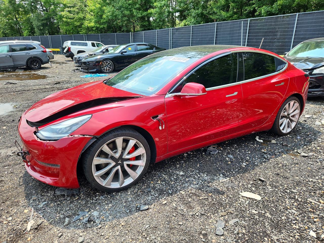 2019 TESLA MODEL 3 | 5YJ3E1EB0KF464148 | UPCARS