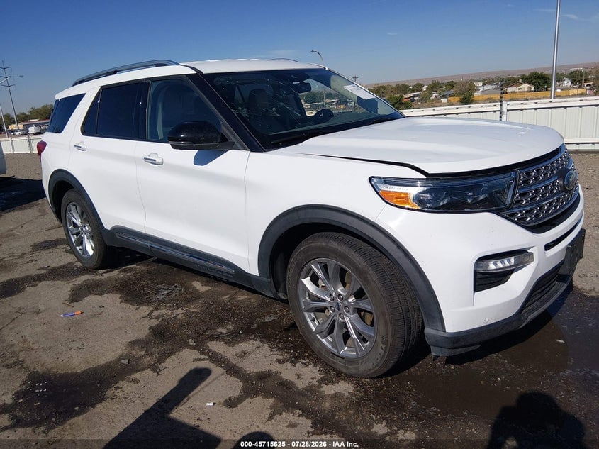 2021 FORD EXPLORER LIMITED | 1FMSK8FH2MGB37397 | UPCARS