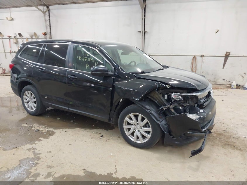 2019 HONDA PILOT LX | 5FNYF6H11KB068216 | UPCARS