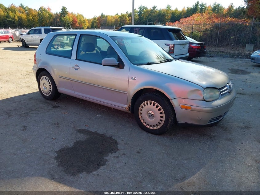 2001 VOLKSWAGEN GOLF GL | 9BWBT21J014032711 | UPCARS