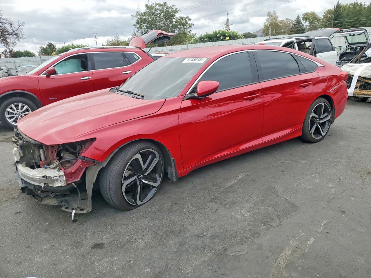 2019 HONDA ACCORD SPORT | 1HGCV1F37KA129079 | UPCARS