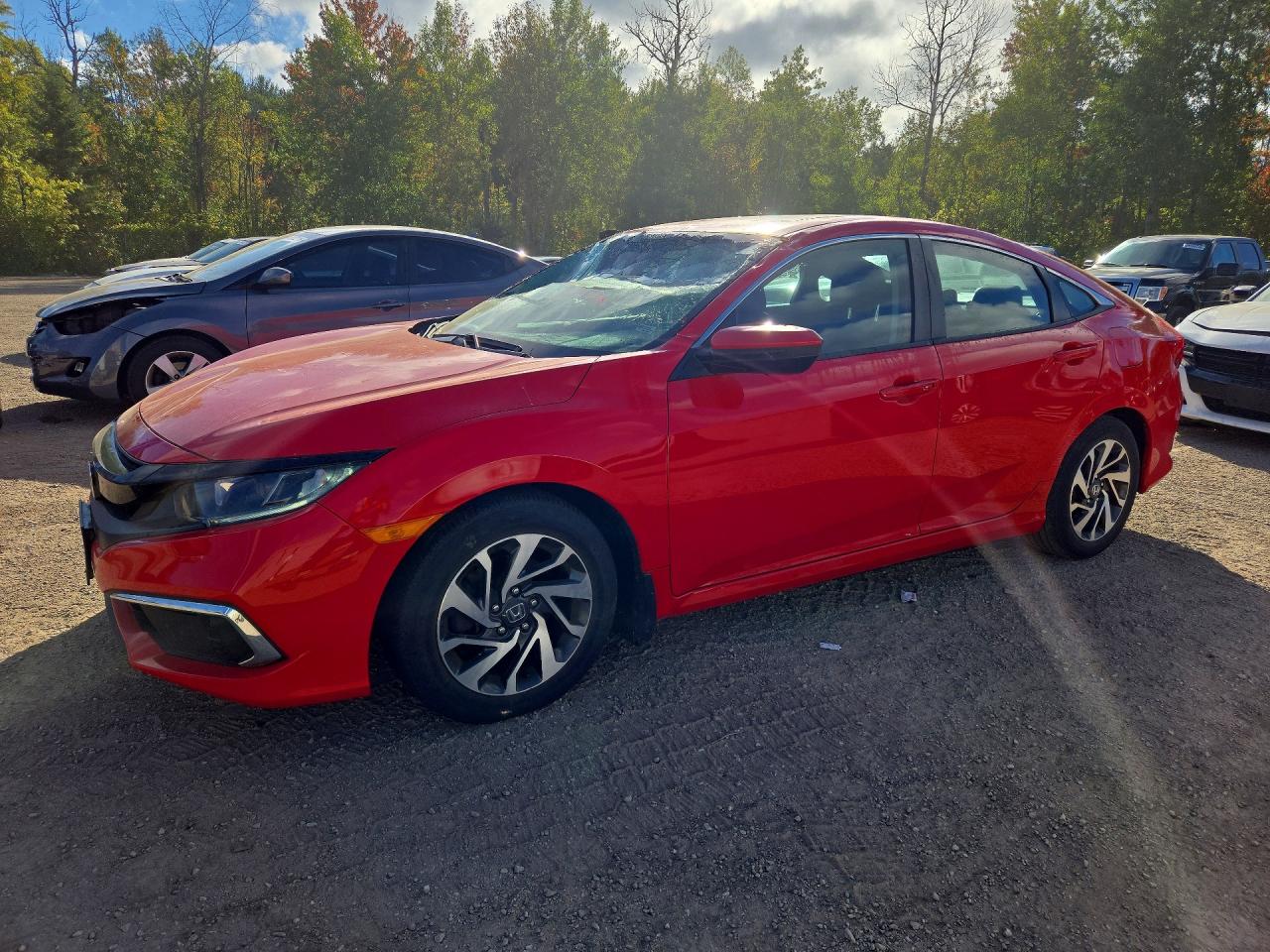 2019 HONDA CIVIC EX | 2HGFC2F74KH012606 | UPCARS
