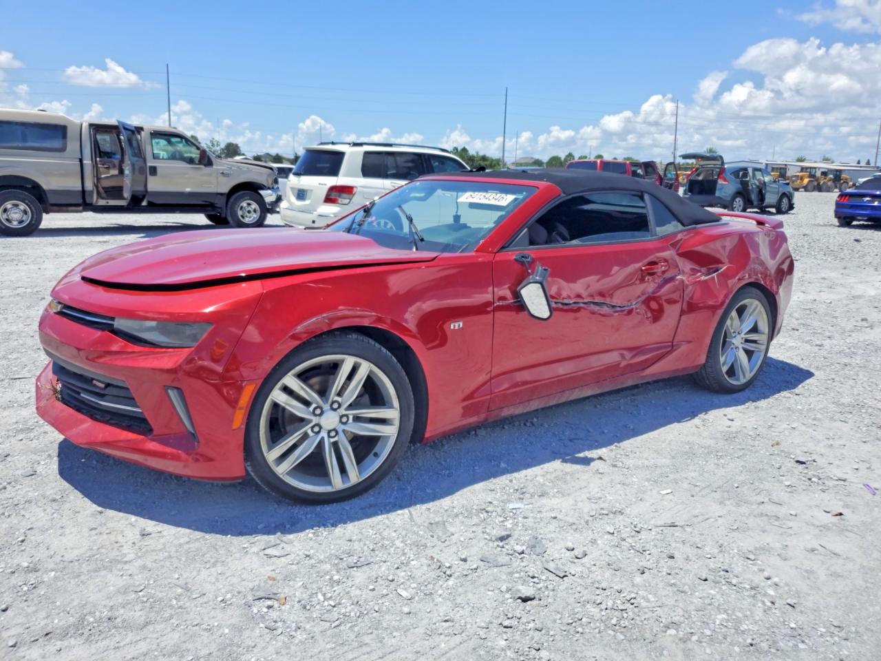 2016 CHEVROLET CAMARO LT | 1G1FB3DS3G0177663 | UPCARS