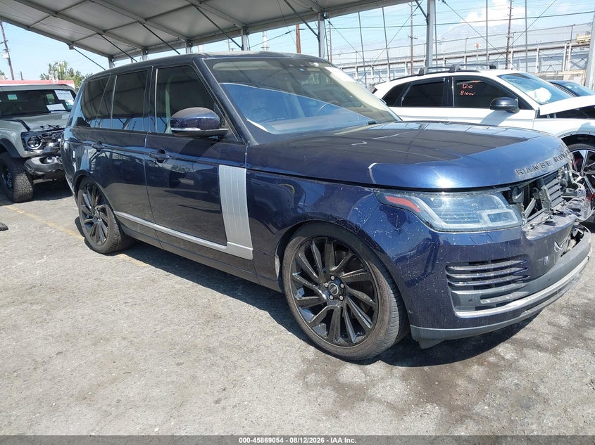 2018 LAND ROVER RANGE ROVER 3.0L V6 SUPERCHARGED HSE | SALGS2SV9JA391392 | UPCARS
