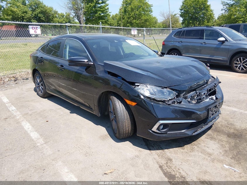 2021 HONDA CIVIC EX-L | 2HGFC1F71MH701029 | UPCARS