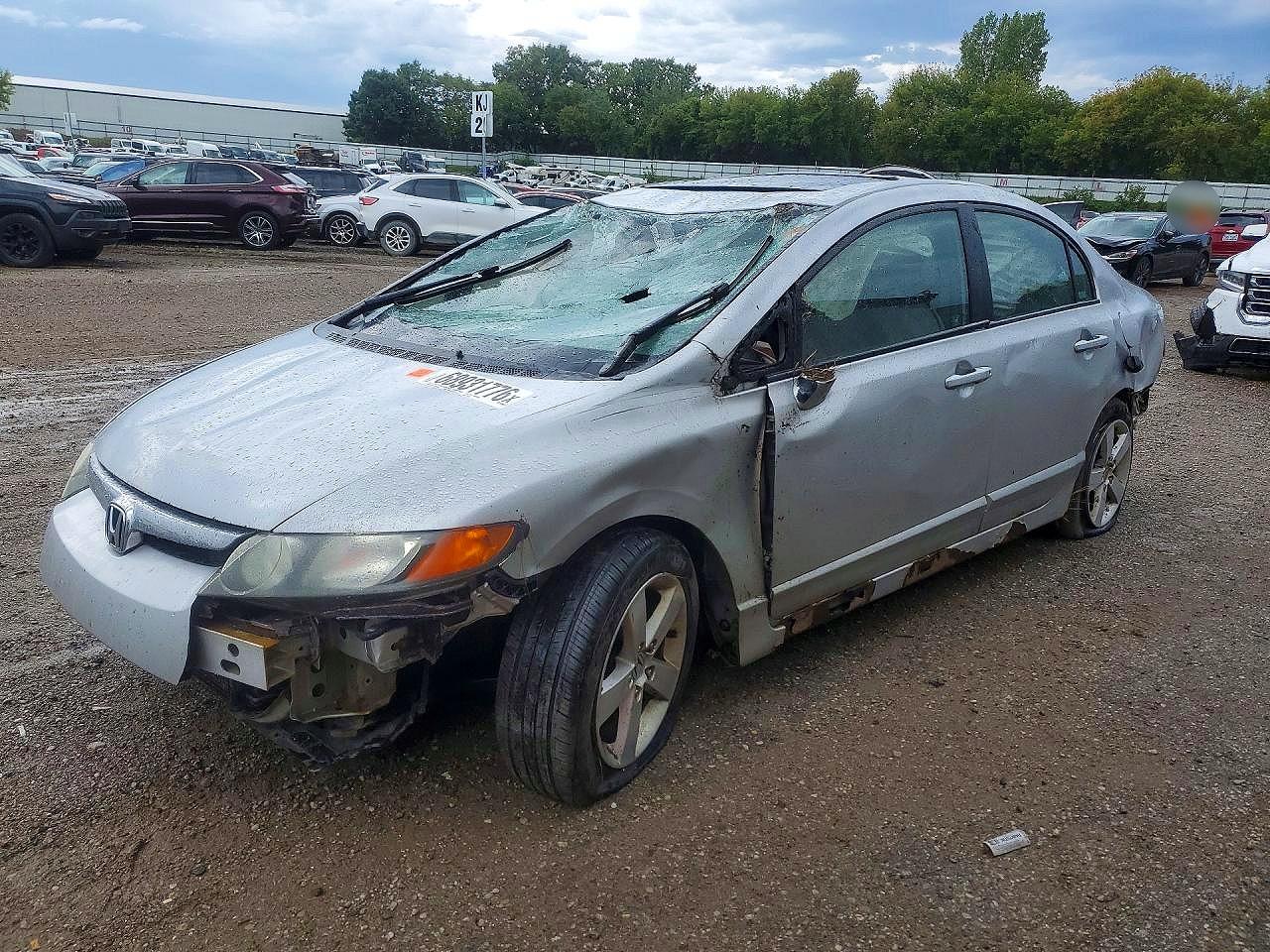 2007 HONDA CIVIC EX | 1HGFA16887L077428 | UPCARS