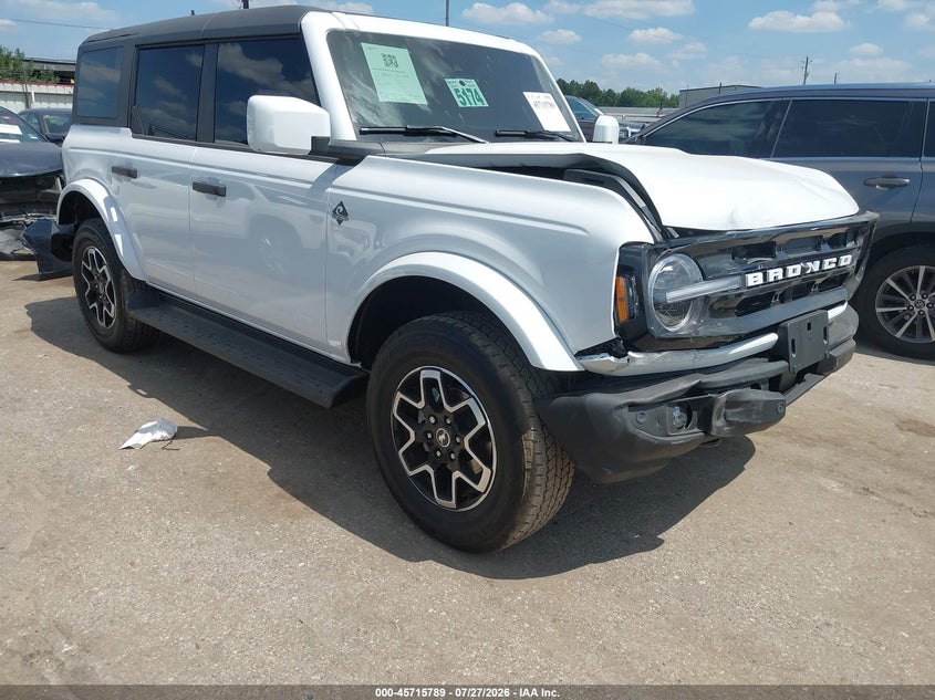 2026 FORD BRONC OUTER BANKS | 1FMDE8BH5TLA80740 | UPCARS