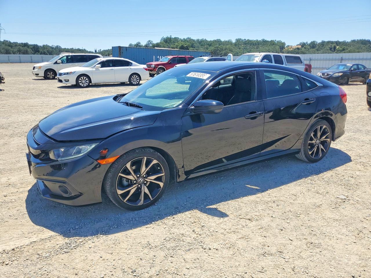 2019 HONDA CIVIC SPORT | 2HGFC2F80KH585009 | UPCARS