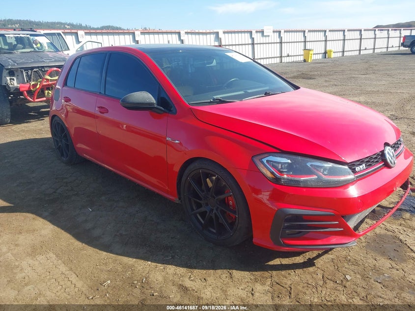 2018 VOLKSWAGEN GOLF GTI 2.0T AUTOBAHN/2.0T S/2.0T SE | 3VW447AU3JM252143 | UPCARS