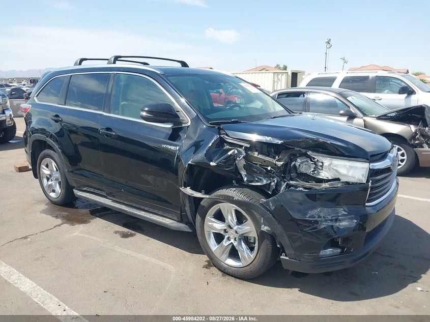 2014 TOYOTA HIGHLANDER HYBRID LIMITED | 5TDDCRFHXES005575 | UPCARS
