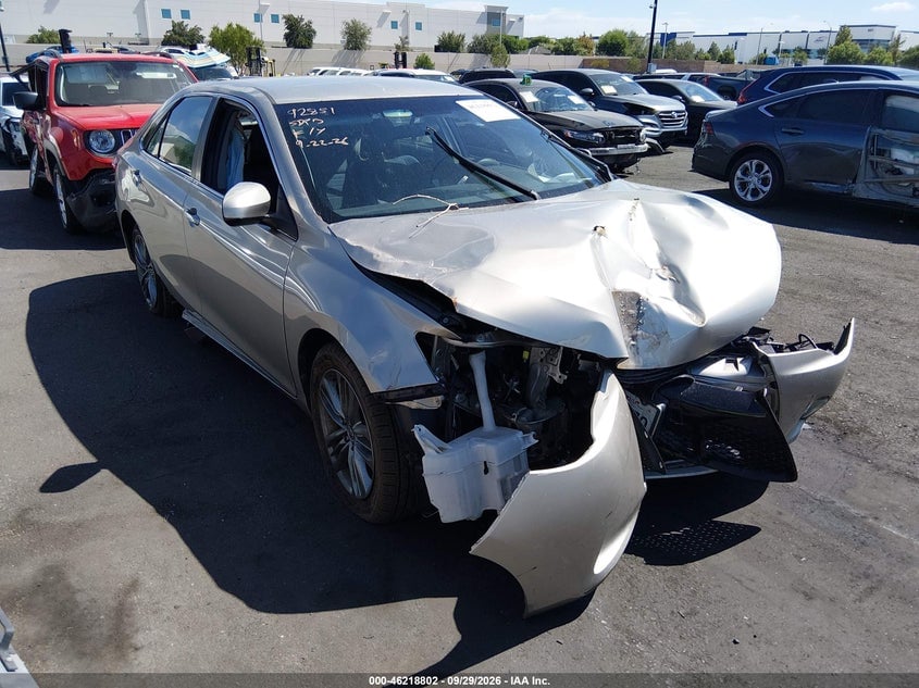 2015 TOYOTA CAMRY SE | 4T1BF1FK7FU054320 | UPCARS