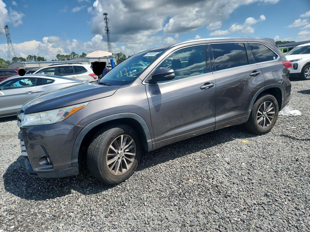 2017 TOYOTA HIGHLANDER XLE | 5TDKZRFH0HS195753 | UPCARS