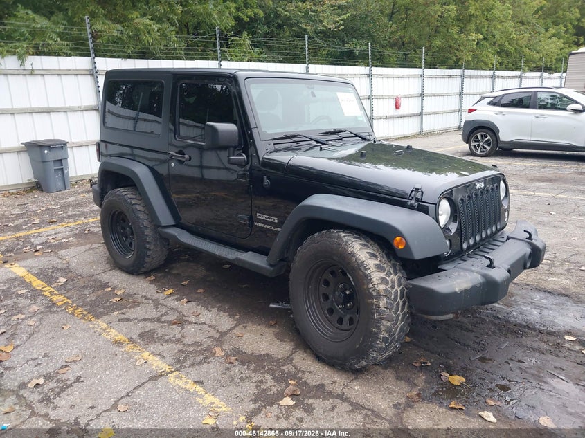 2015 JEEP WRANGLER SPORT | 1C4AJWAGXFL514705 | UPCARS