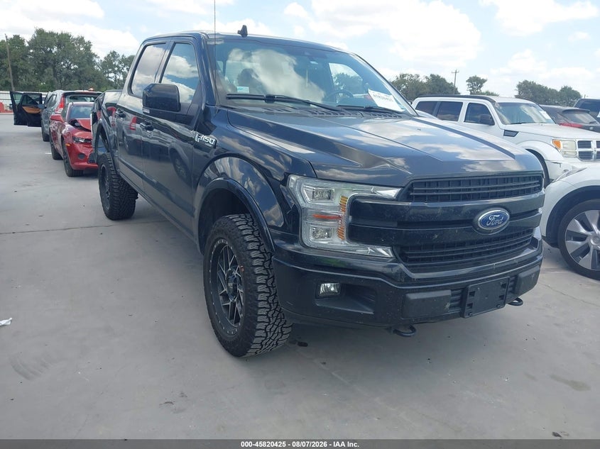 2018 FORD F-150 LARIAT | 1FTEW1E59JFE67365 | UPCARS