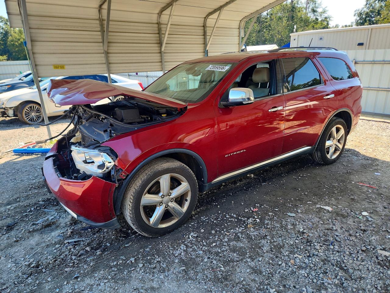 2013 DODGE DURANGO CITADEL | 1C4RDJEG2DC562882 | UPCARS