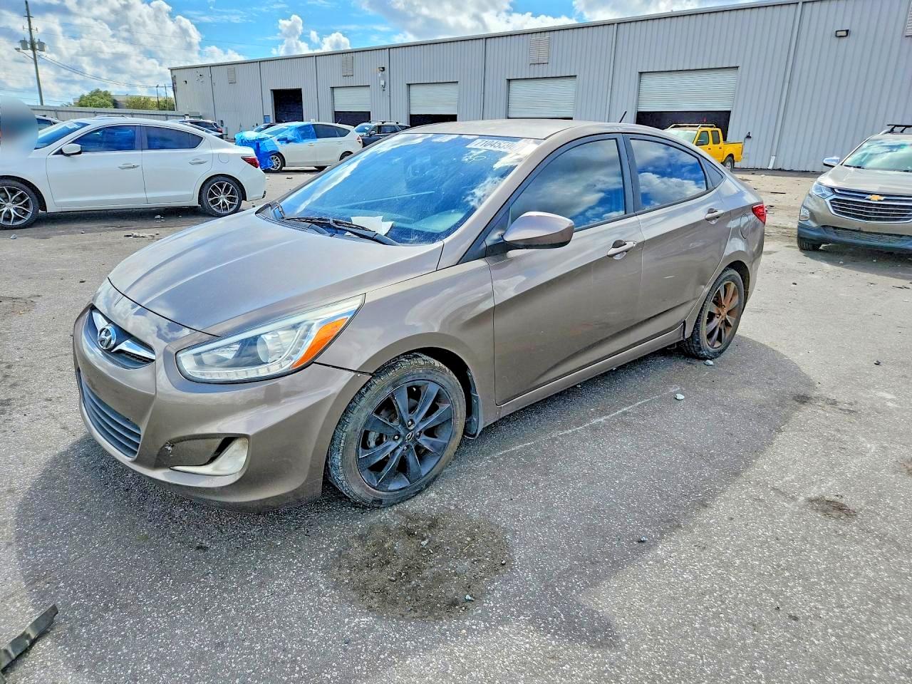 2014 HYUNDAI ACCENT GLS | KMHCU4AE5EU595894 | UPCARS