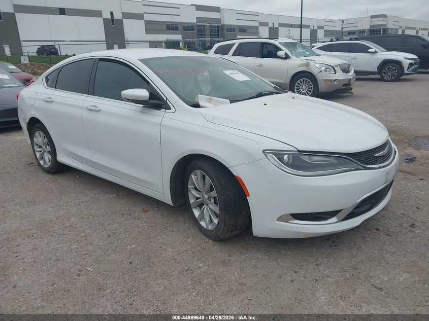 2016 CHRYSLER 200 C | 1C3CCCCB1GN119289 | UPCARS