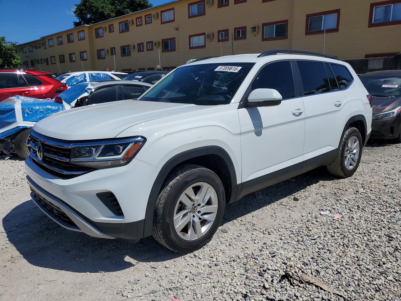 2021 VOLKSWAGEN ATLA S | 1V2AP2CA9MC597099 | UPCARS
