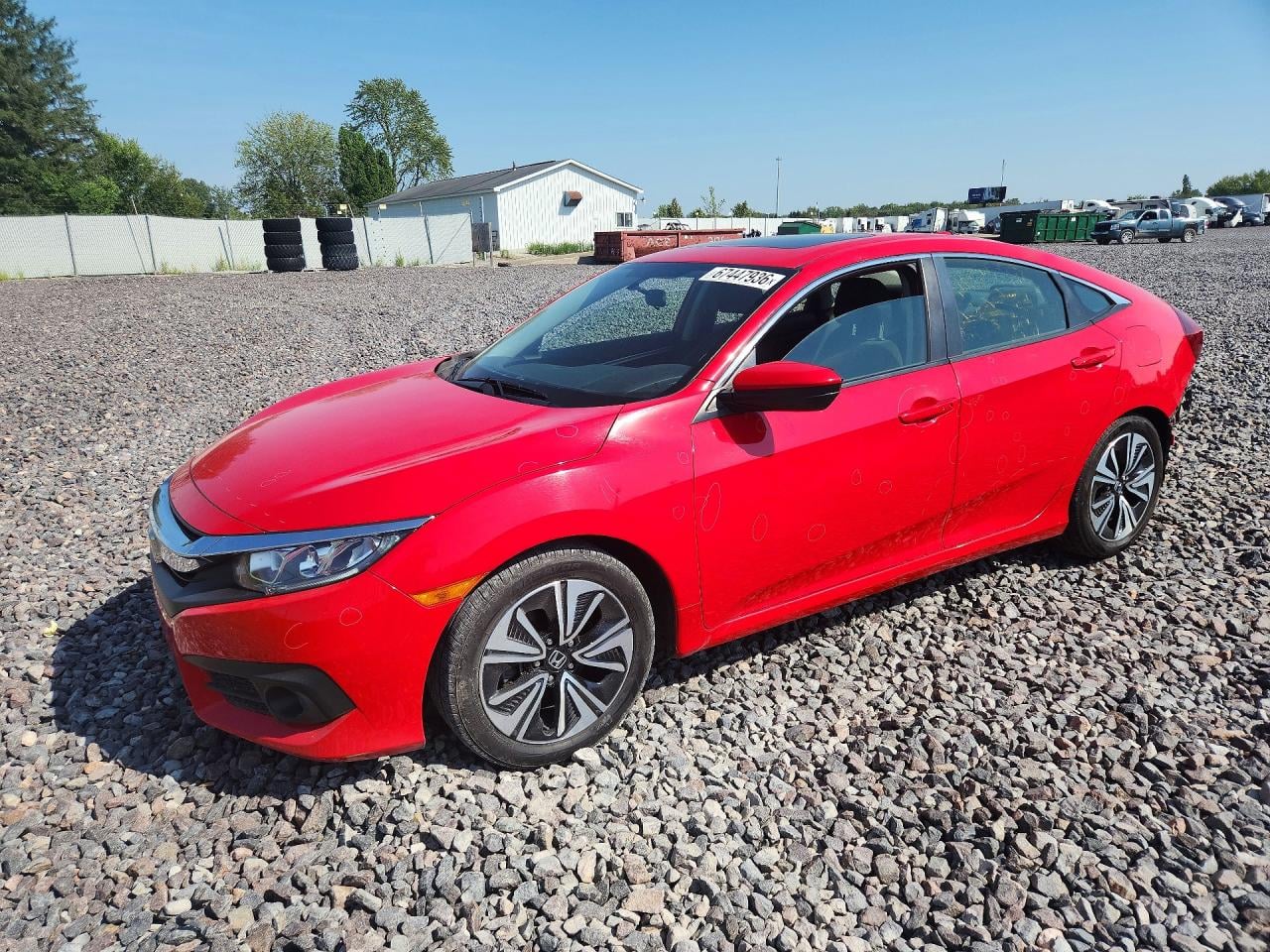2018 HONDA CIVIC EX | JHMFC1F32JX007645 | UPCARS