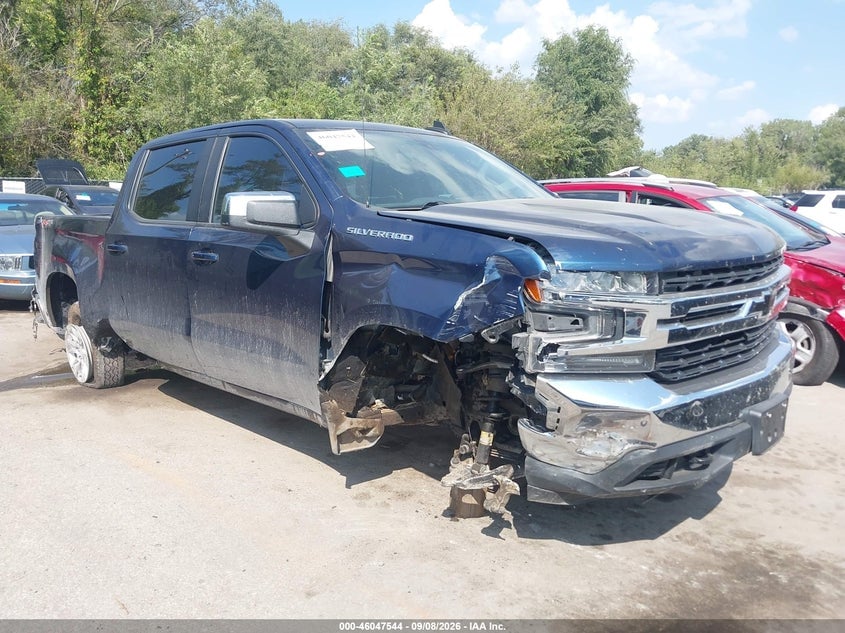 2020 CHEVROLET SILVERADO 1500 4WD  SHORT BED LT | 3GCPYDEK7LG225301 | UPCARS