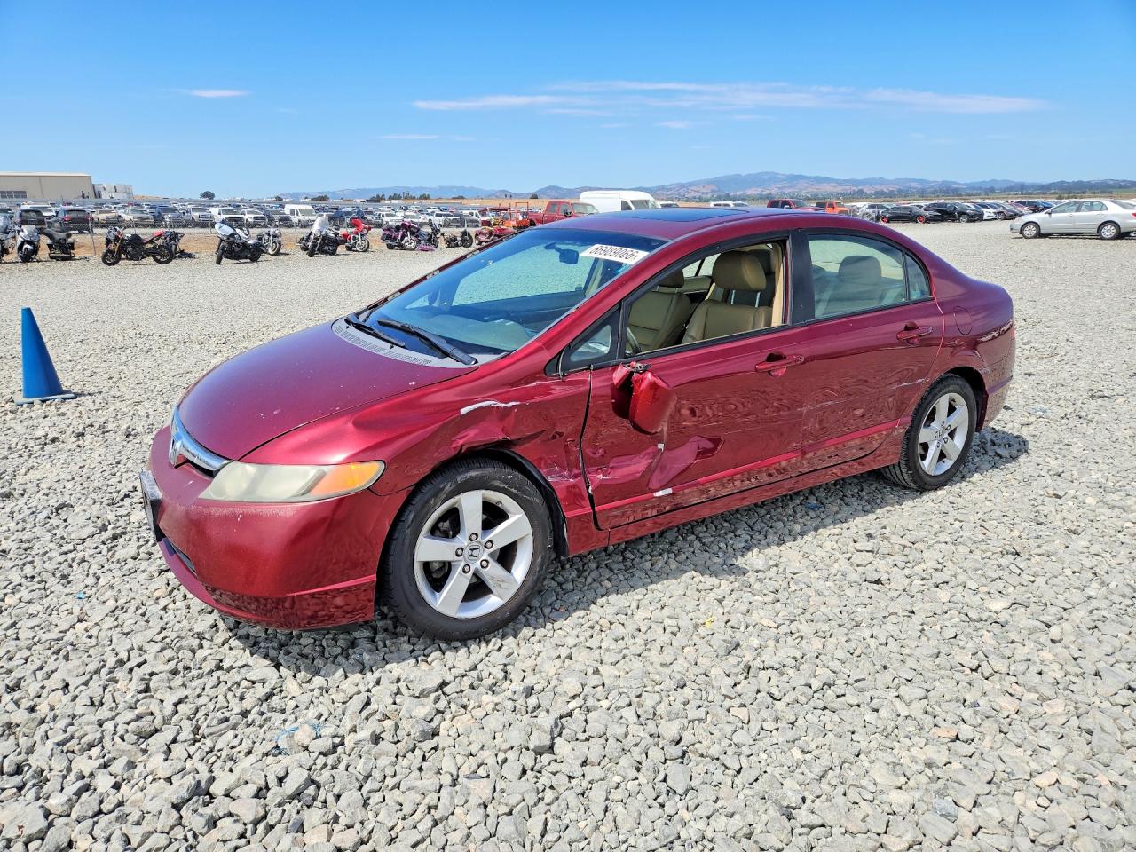 2008 HONDA CIVIC | 1HGFA16948L071457 | UPCARS