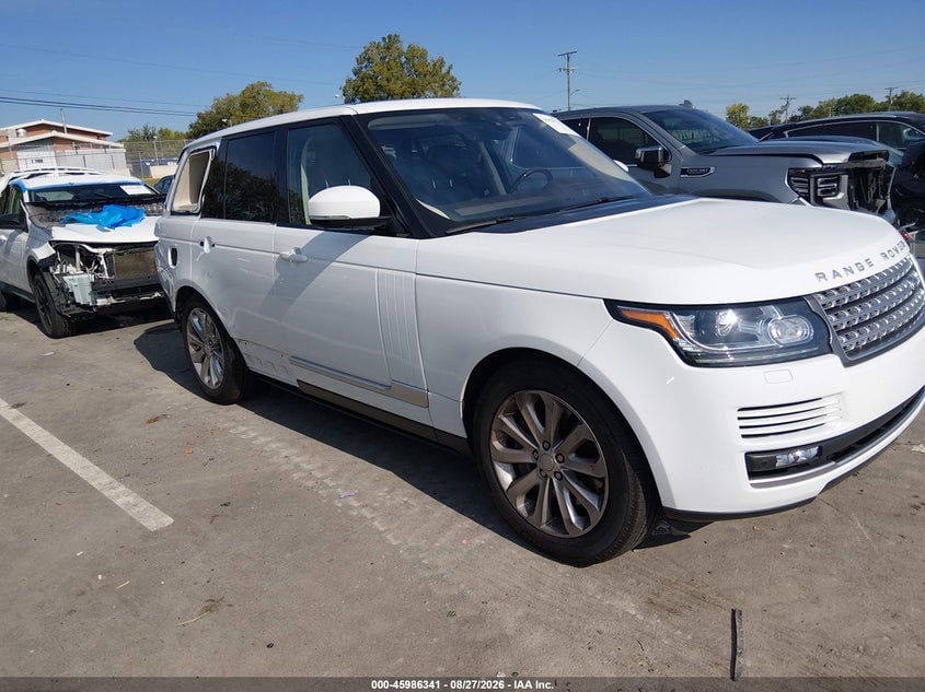 2017 LAND ROVER RANGE ROVER 3.0L V6 SUPERCHARGED HSE | SALGS2FV3HA340166 | UPCARS
