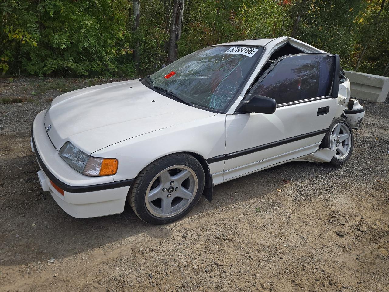 1988 HONDA CIVI CRX DX | JHMED8356JS800869 | UPCARS