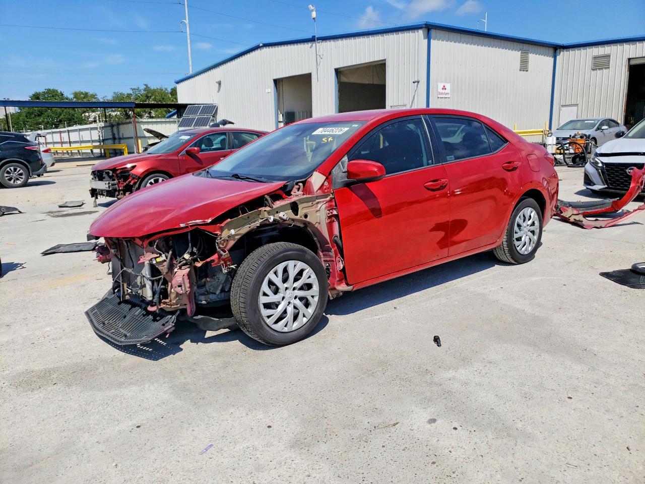 2017 TOYOTA COROLLA LE | 5YFBURHE2HP730981 | UPCARS