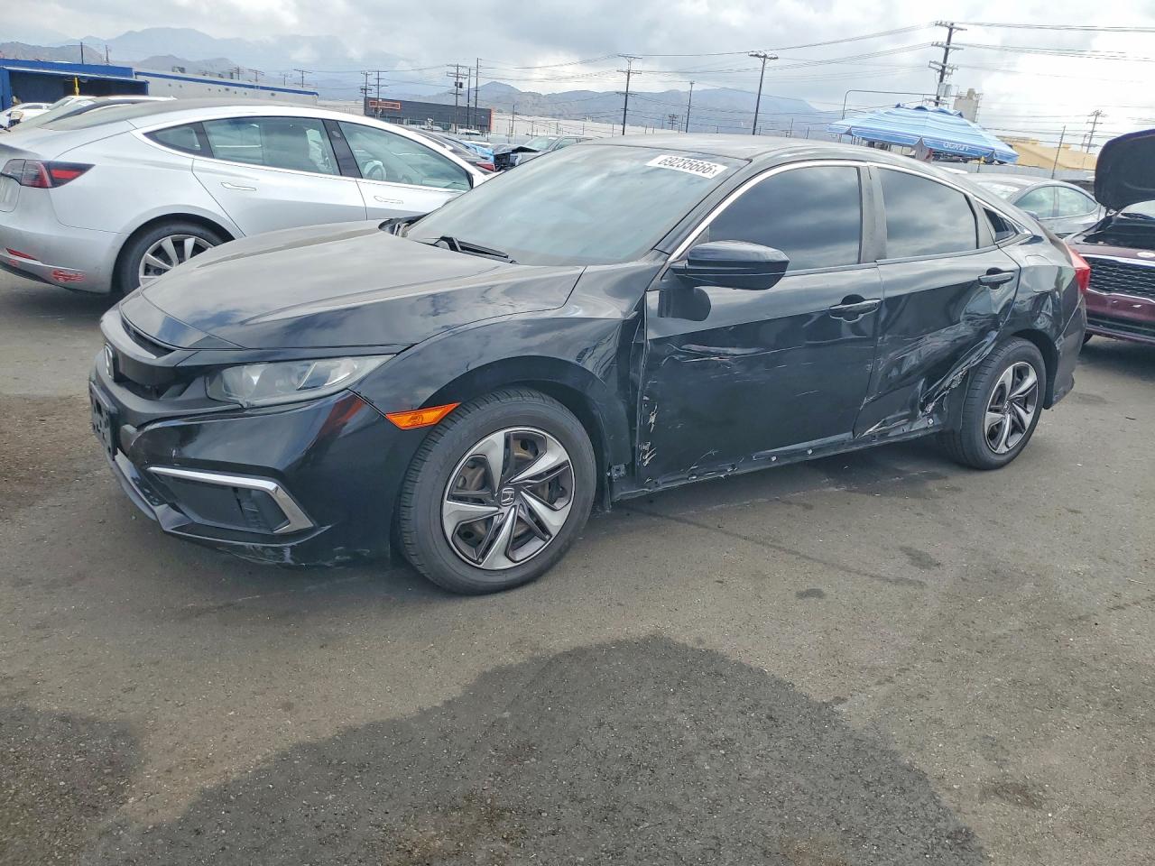 2019 HONDA CIVIC LX | 19XFC2F68KE214155 | UPCARS