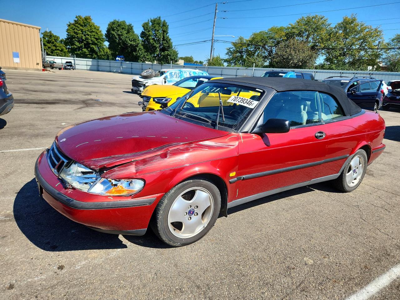 1998 SAAB 900 SE TURBO | YS3DF75N4W7005661 | UPCARS