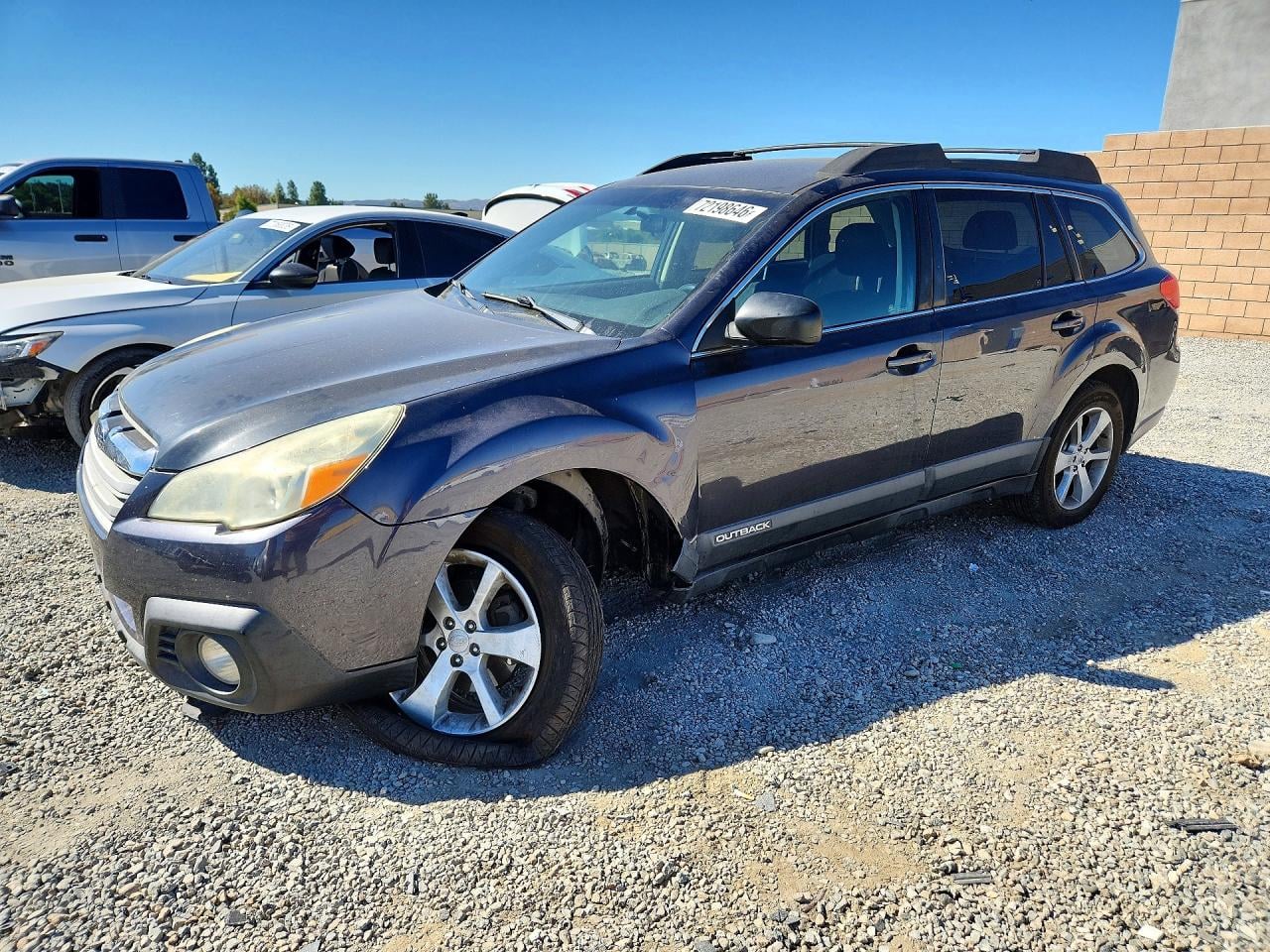 2013 SUBARU OUTBACK 2.5I PREMIUM | 4S4BRBBC2D3257940 | UPCARS