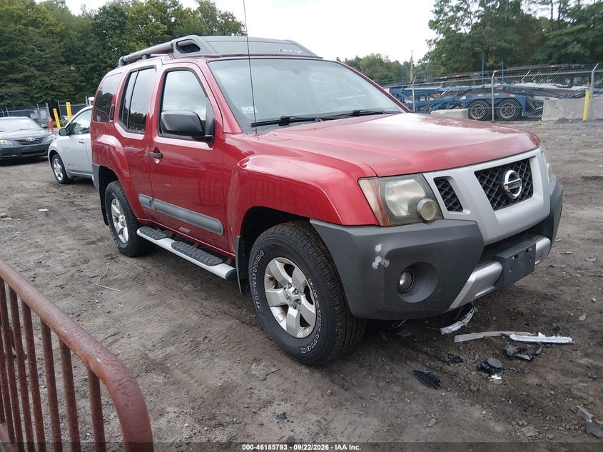 2012 NISSAN XTERRA S | 5N1AN0NW2CC521366 | UPCARS