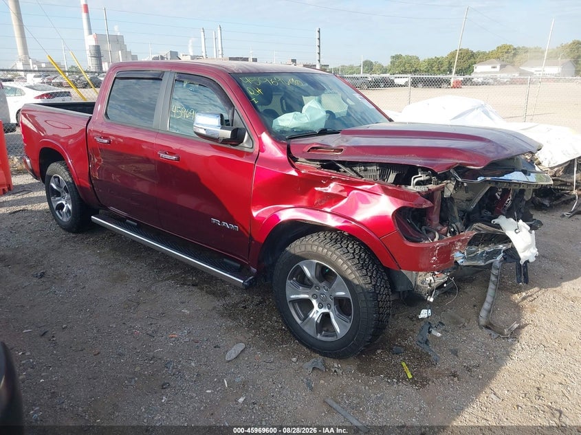 2019 RAM 1500 LARAMIE  4X4 5'7 BOX | 1C6SRFJT9KN787540 | UPCARS