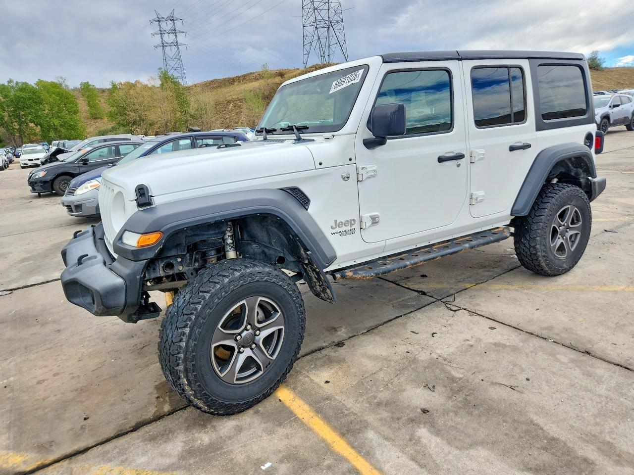 2018 JEEP WRANGLER SPORT | 1C4HJXDG8JW134107 | UPCARS