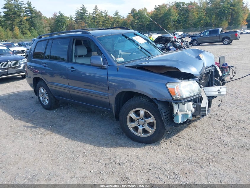 2007 TOYOTA HIGHLANDER V6 | JTEEP21A170230186 | UPCARS