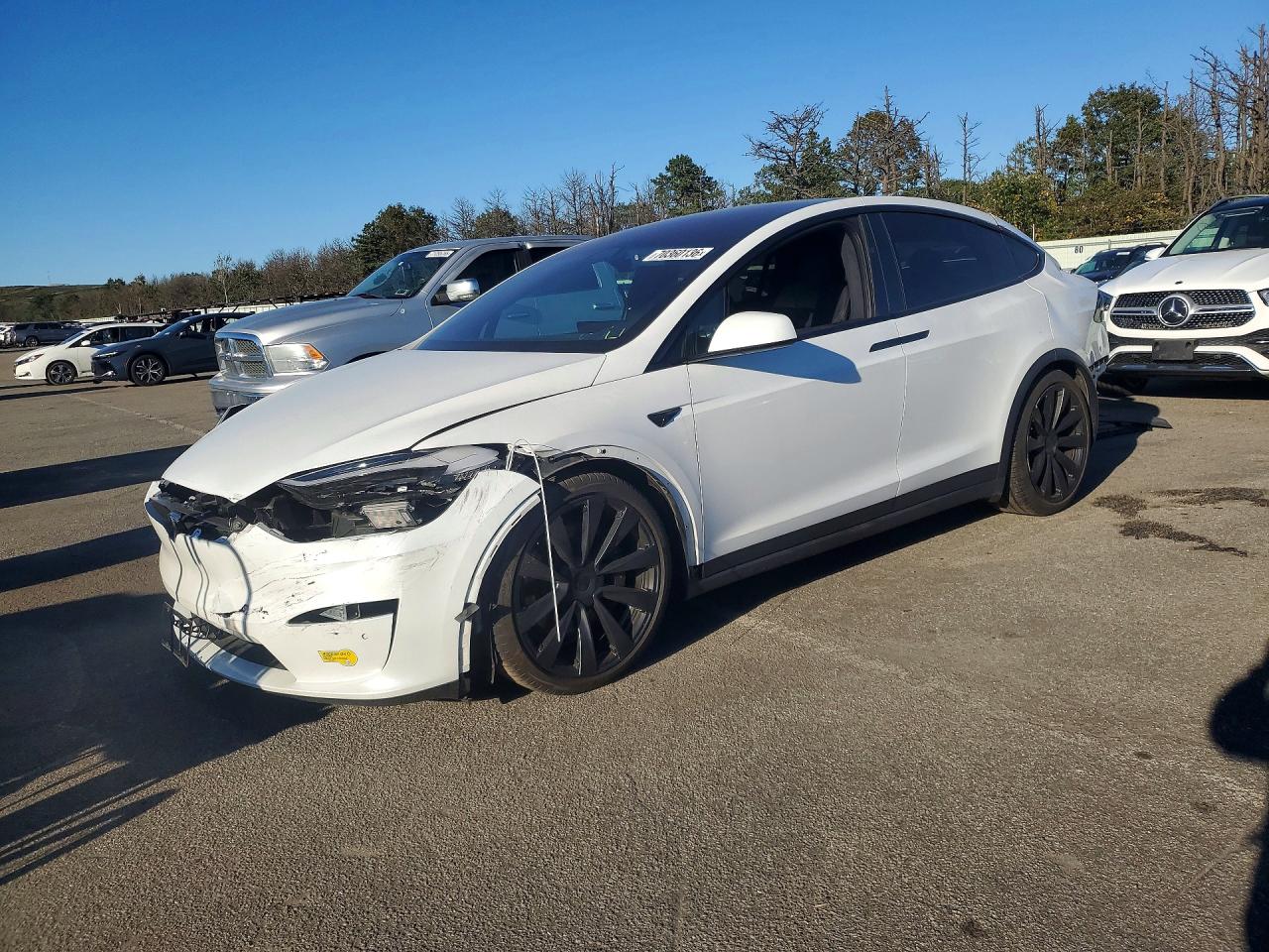 2022 TESLA MODEL X | 7SAXCDE55NF340256 | UPCARS