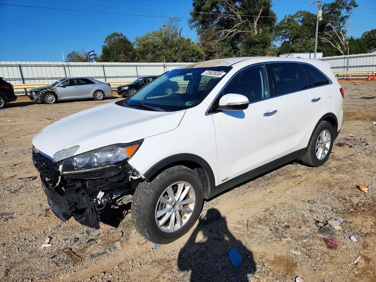 2019 KIA SORENTO LX V6 | 5XYPGDA50KG510468 | UPCARS