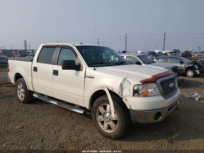 2008 FORD F-150 60TH ANNIVERSARY/FX4/KING RANCH/LARIAT/XLT | 1FTPW14V58FA17233 | UPCARS
