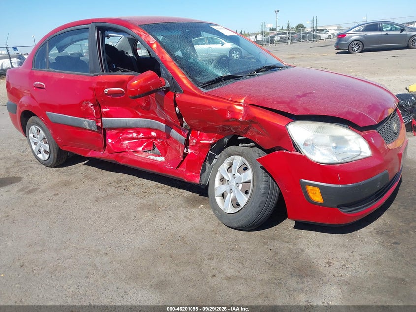 2008 KIA RIO LX | KNADE123186390595 | UPCARS