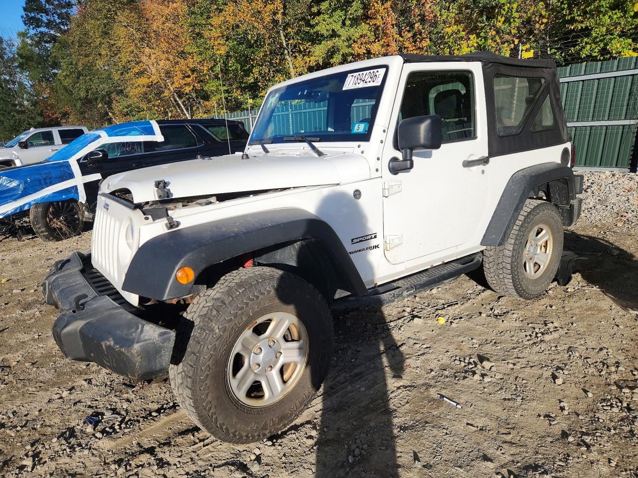 2018 JEEP WRANGLER SPORT | 1C4AJWAG2JL800122 | UPCARS